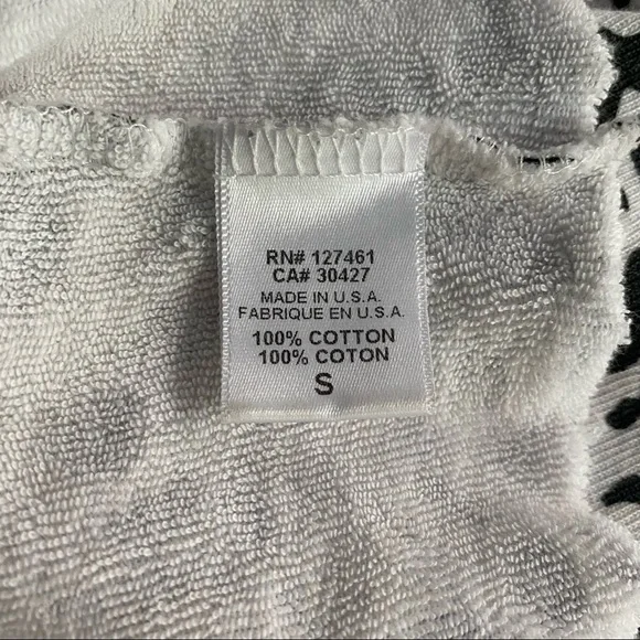 Wildfox Wildcat Snow Leopard Ruffle Sweatshirt - Picture 5 of 7